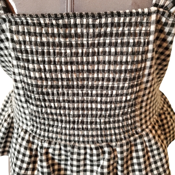 ROCKABILLY ☆ GINGHAM PLAID TOP ☆ NWT - Picture 7 of 10